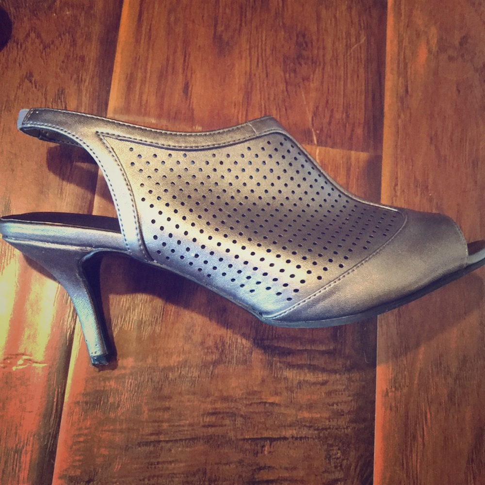 LifeStride Wide Fit Peeptoe Heels